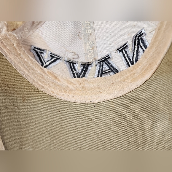 United States Navy Triple Logo Adult Hat Cap Adjustable Hook & Loop Digital Camo - Picture 11 of 12